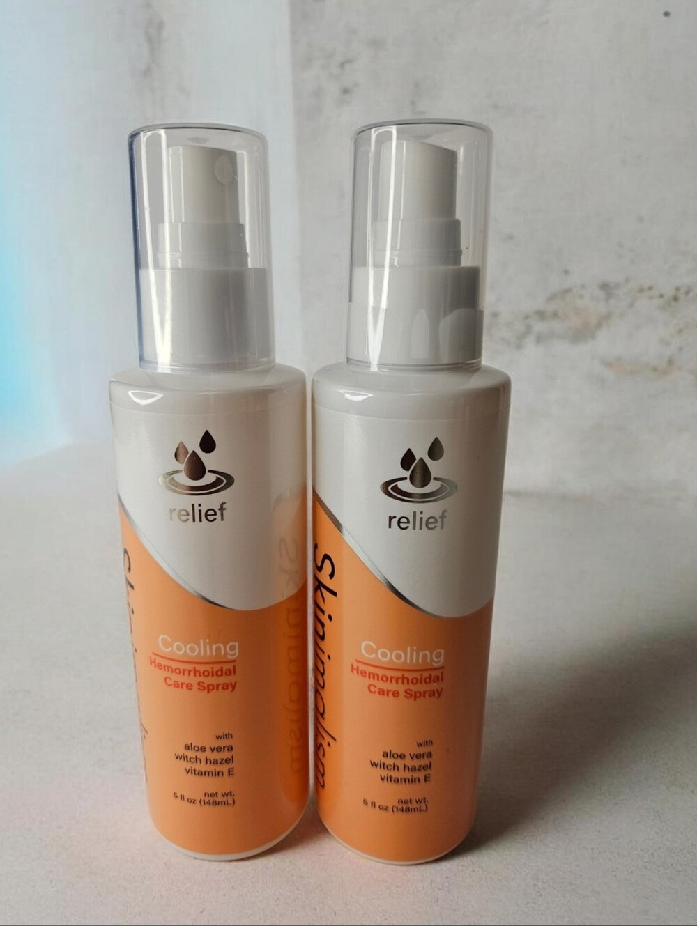 🦋SKINIMALISM MATERTINY POSTPARTOM CARE COOLING HEMORRHOIDAL RELIEF SPRAY 2 PC